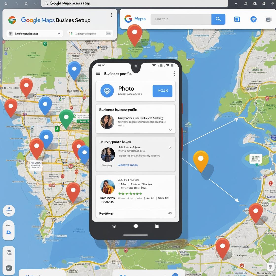 google map business setup