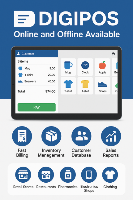 POS Billing Software Online and Offline